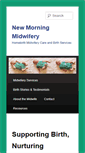 Mobile Screenshot of midwifejulia.com
